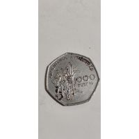 Сан томе и Принсипи 1000 добрас 1997