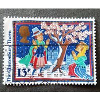 Марка Великобритания 1986 год Рождество