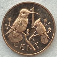 Британские Виргинские острова 1 цент 1974 г.