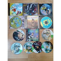 Диски Sony PlayStation плюс бонус диски X box, цена за всё