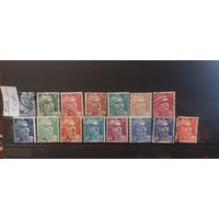 РАСПРОДАЖА ФРАНЦИЯ 1947г. Полная серия. Гаш.