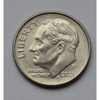 США, 10 центов (1 дайм), 2021 г. Р