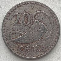 Фиджи 20 центов 1969 г.