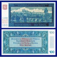 [КОПИЯ] Богемия и Моравия 100 крон 1940 г.