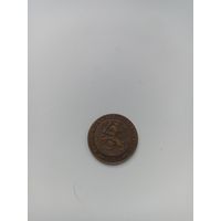 Нидерланды 2 с половиной цента 1884 год