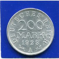 Германия 200 марок 1923 А