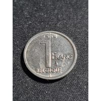 Бельгия 1 франк 1994