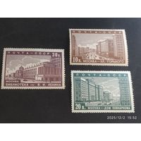 Реконструкция Москвы 1939 СК 566*-568*