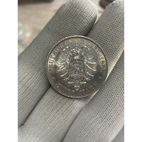 2 марки 1888 Фридрих UNC яркий шб, много лотов Германии