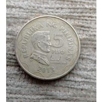 Werty71  Филиппины 5 песо 2013 Филиппинские острова