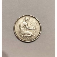 50 пфеннигов 1970 (F) Фрг