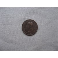 Испания 1 сентимо 1912 год Альфонсо XIII