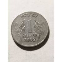 Индия 1 рупия 2002