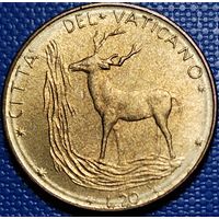 Ватикан 20 лир 1972 г.