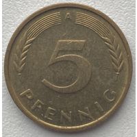 Германия 5 пфеннигов 1991 г. A