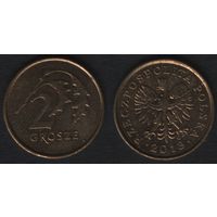 Польша y277 2 грош 2013 год (mw) (стар.тип) надп. вокруг орла (_5