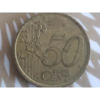 50 евроцента Испания 2000 год.