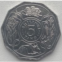 Танзания 5 шиллингов 1990 г.