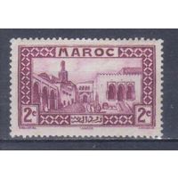 [1521] Французские колонии. Марокко 1933. Архитектура и ландшафты.2с. МН