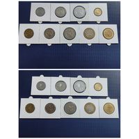 Распродажа !!! Джибути 9 монет (1, 2, 5, 10, 20, 50, 100, 250, 500 франков) 1991-2012 гг. UNC