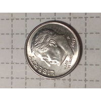 10 центов США 2017 год