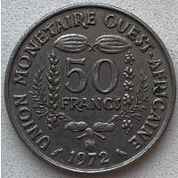 Западная Африка 50 франков 1972 г.