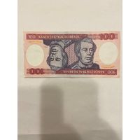 Бразилия 100 крузейро 1981г-0901