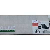 Ботинки женские утепленные стиль Casual Comfort натуральная кожа  торговая марка O LIVE naturale размер 40 Гонконг.