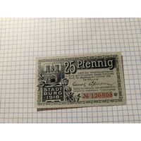Германия 25 пфенингов (1)