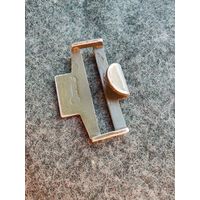 Зацеп позднего/тропического поясного ремня под пряжку ГМУ. Алюминий. Вермахт.