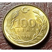 Турция 100 лир, 1990   ( 1-8-8 )