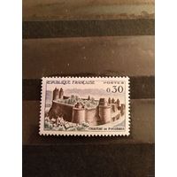 1960 Франция архитектура чистая клей лёгкая наклейка (4-8)