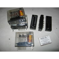 Реле 220В+ панелька, новое.