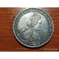 Рубль 1789 КОПИЯ монеты Екатерины ll с рубля