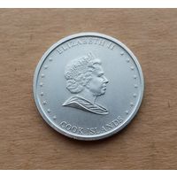 Острова Кука, 10 центов 2010 г., Елизавета II (1952-2022)