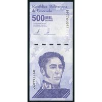Венесуэла 500000 боливаров 2020 г. P-W113. Серия B. UNC