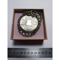 Часы старинные швейцарские Tobias из серебра 84 (875) пробы на ходу,обслужены,на ходу