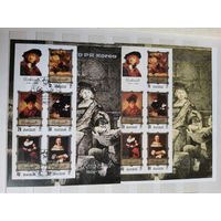 Северная Корея 1983г. Картины Рембрандта