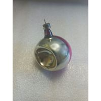 Елочная игрушка "Фонарик" (под реставрацию, СССР, конец 1970-ых - начало 1980-ых)