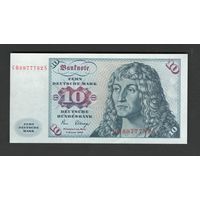 Германия ФРГ 10 марок 1980 года. Тип P-31d. Состояние aUNC