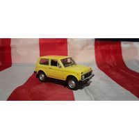 Машинка (модель) deagostini 1:43 ВАЗ-2121 Нива (Lada Niva)