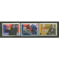 Кино. 1965. Полная серия 3 марки. Чистые