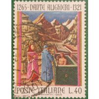 Италия 1965. 700 лет со дня рождения Данте Алигьери