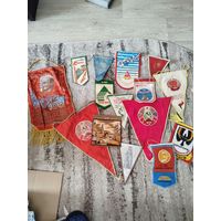 Лот вымпелов,с рубля