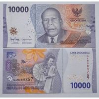 Индонезия 10000 рупий 2022 года UNC