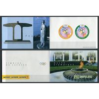 Международный Олимпийский комитет Швейцария 2000 год 1 буклет из 2-х марок