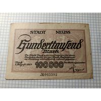 Германия  100 тысяч марок (11)