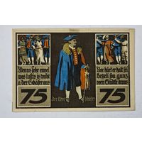 75  пфеннигов  Германия нотгельд