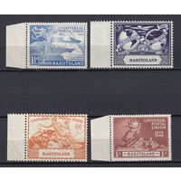 127.BrKS. Великобритания. Колонии. Басутоленд. 75 лет Всеобщему Почтовому Союзу. 1949 г. Полная серия. MNH. Mi.##41 - 44.