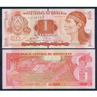 Гондурас 1 лемпира 2016 год, UNC.